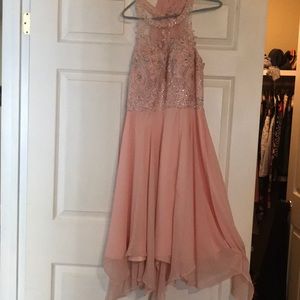 Evening midi length gown